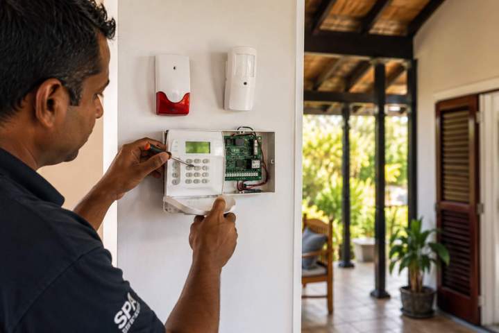 Maintenance système d'alarme La Réunion