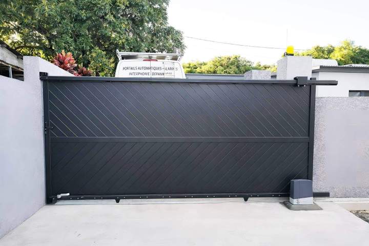 Installation portail automatique La Réunion