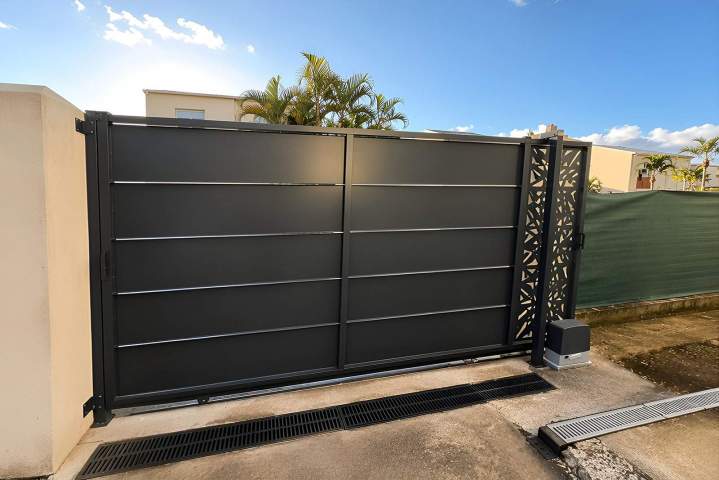 Installation portail automatique La Réunion